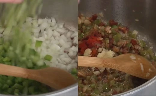 Build the Flavor Base & Combine and Simmer