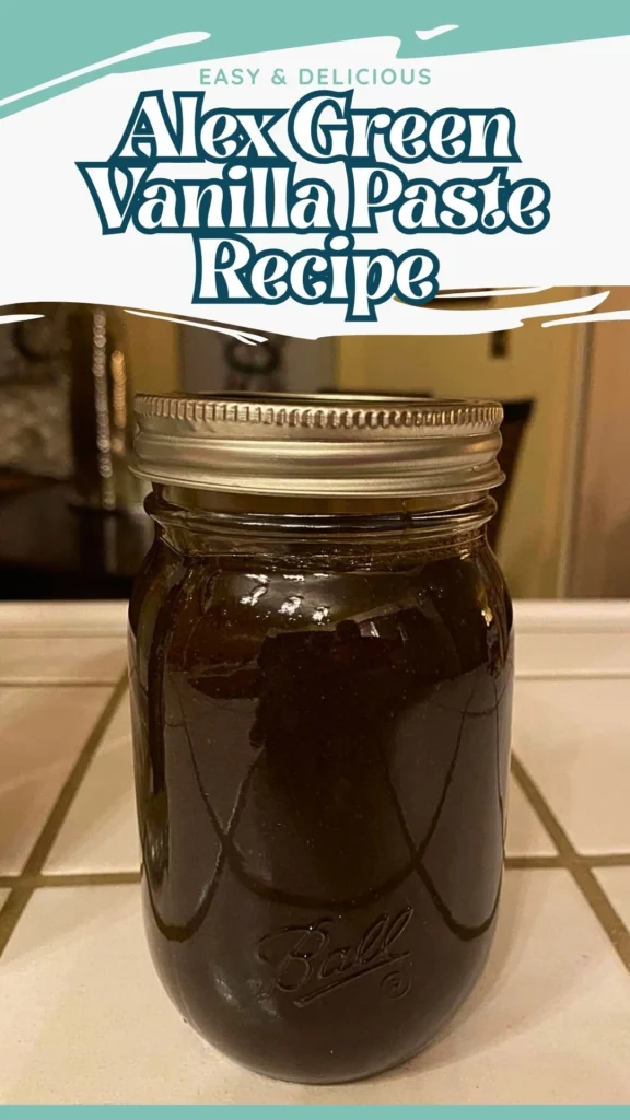 How to make Alex Green Vanilla Paste