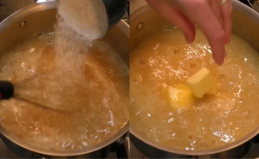 Make the Cheesy Grits & Cook the Grits