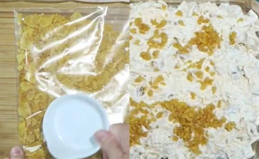 Prepare the Signature Cornflake Topping