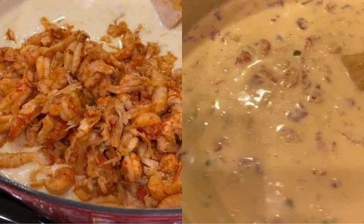 Add the Crawfish & Create the Creamy Sauce