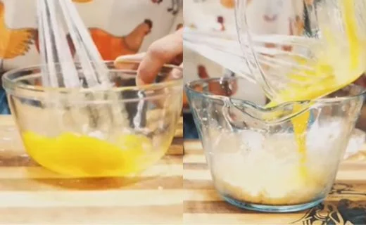 Prepare and Add the Eggs