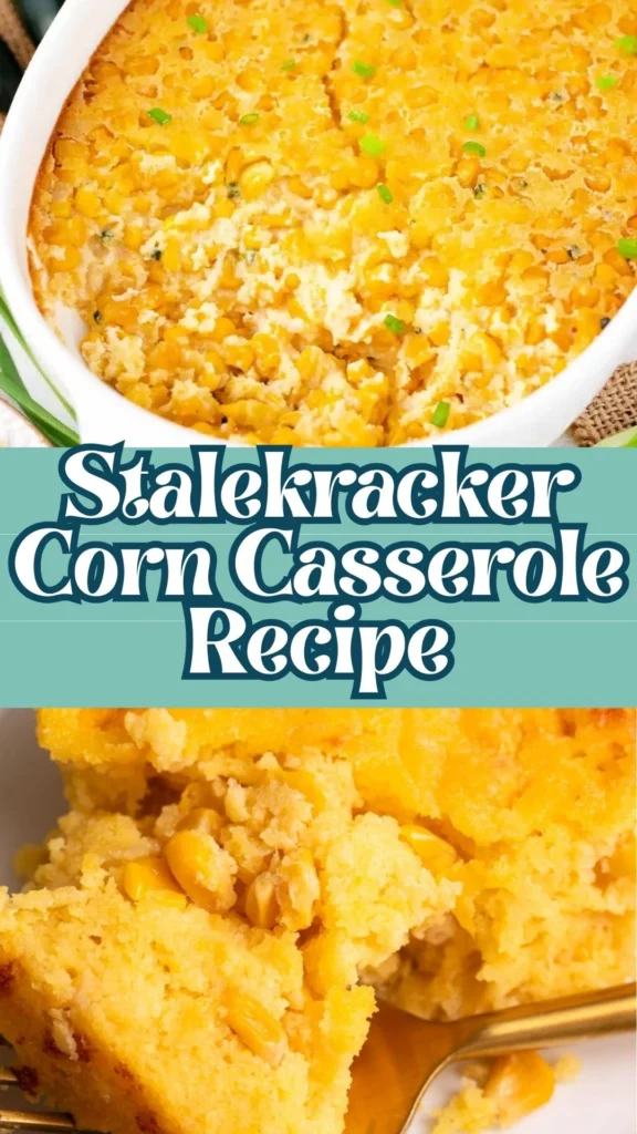 Recipe for Stalekracker Corn Casserole