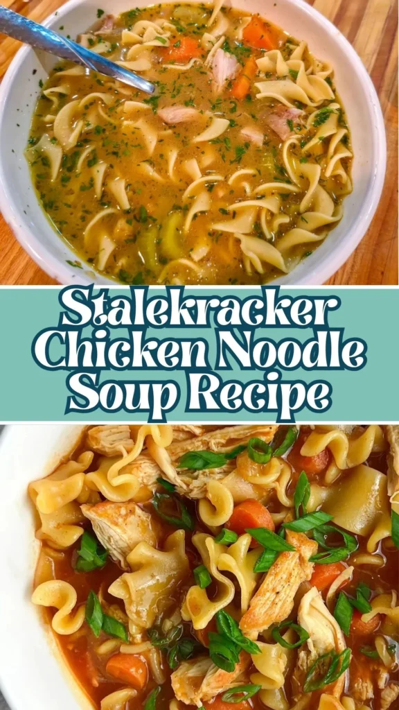 How to make Stalekracker Chicken Noodle Soup