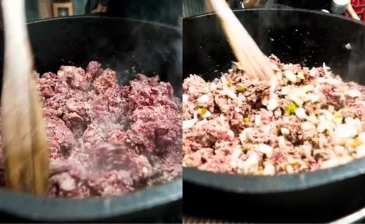 Sauté the Holy Trinity and Garlic