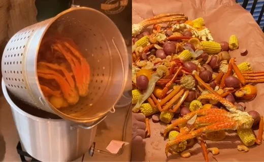 Soak for 20–30 Minutes then Drain, Dump & Serve