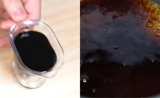 Add the soy sauce