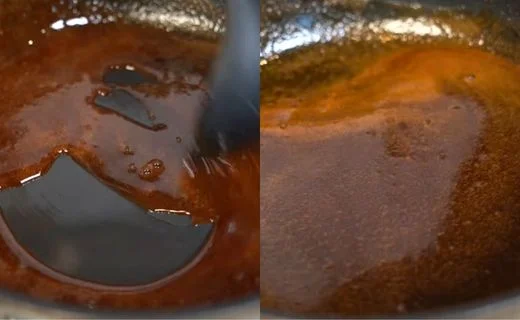 Check the consistency & Finish on low heat