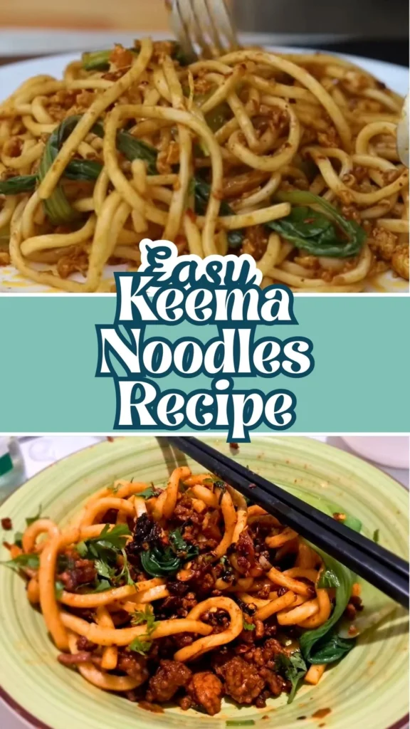 Delicious Keema Noodles