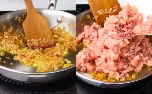 Fry the Onions Low and Slow & Build the Keema Base