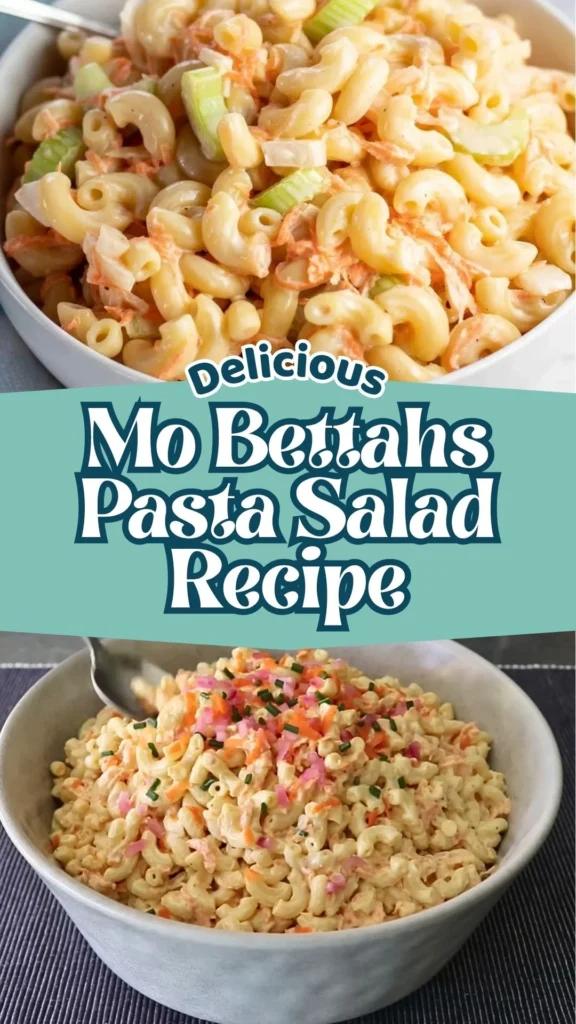 How to make Mo Bettahs Pasta Salad