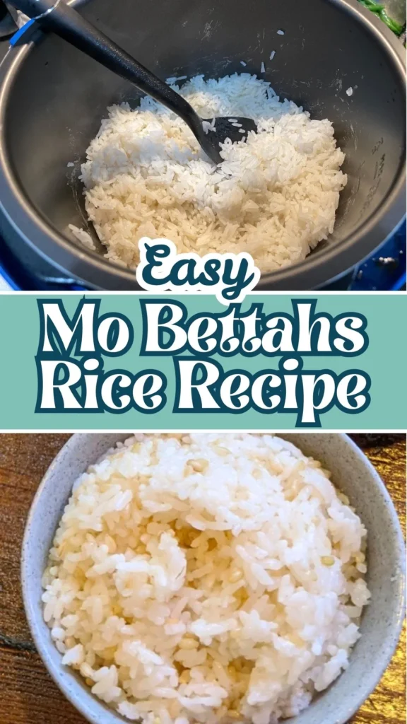How to make Mo Bettahs Rice