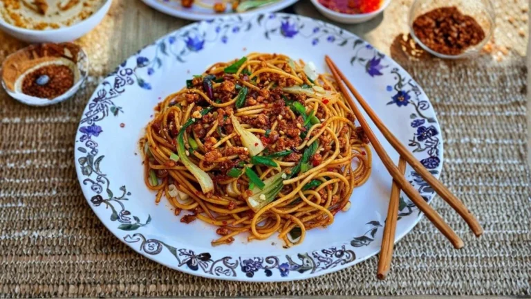 Keema Noodles Recipe