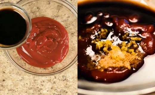Make the Tonkatsu Sauce