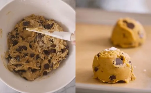 Portion the Dough & Add Salt and Optional Chill