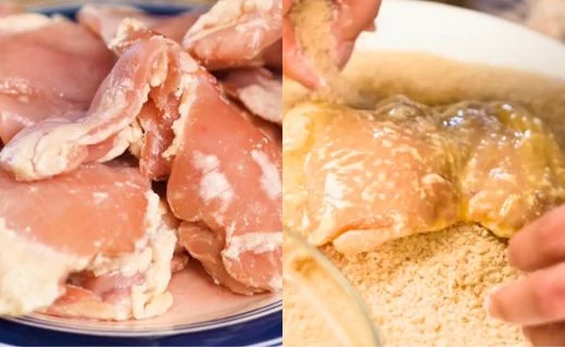 Prepare the Chicken & Coat the Chicken