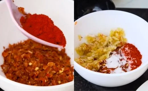 Prepare the Chilli Oil Base
