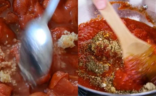 Add the seasonings