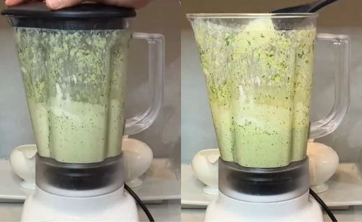 Blend until smooth