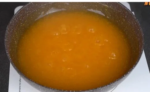 Cook the pudding & Pour and set