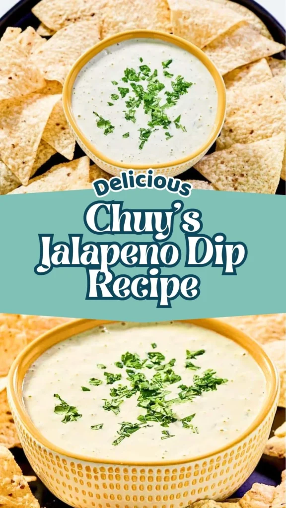 Copycat Chuy's Jalapeno Dip Recipe