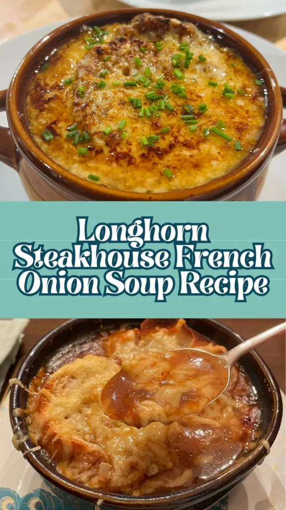 Copycat Longhorn Steakhouse French Onion Soup Recipe