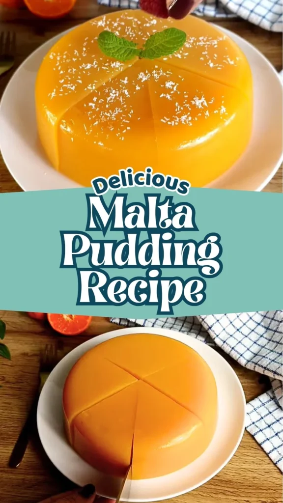 Delicious Malta Pudding