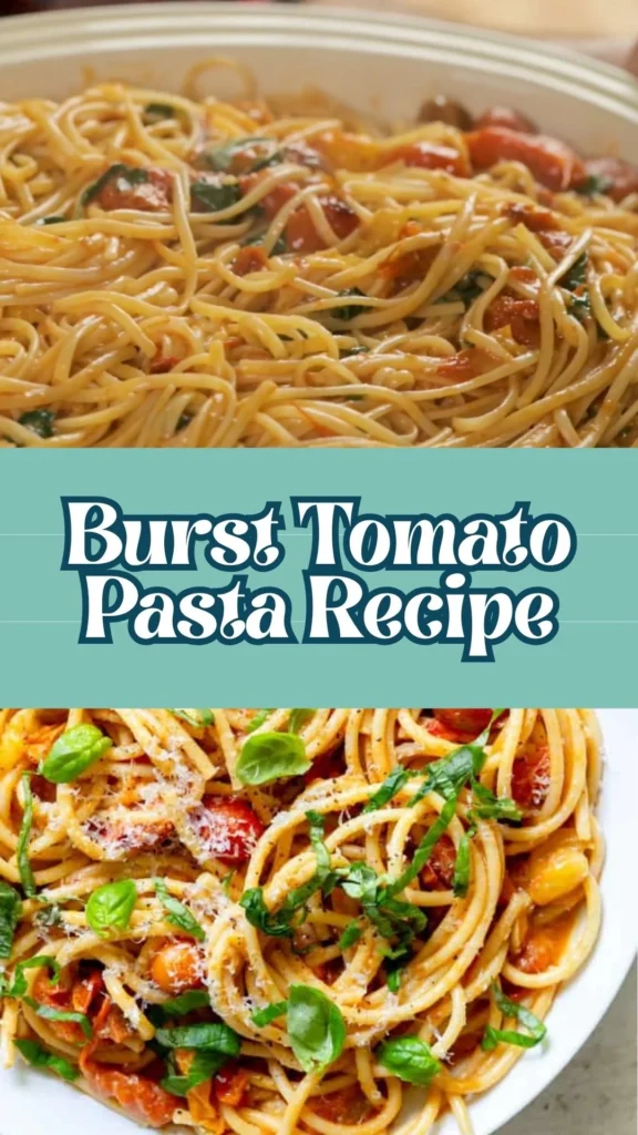Homemade Burst Tomato Pasta
