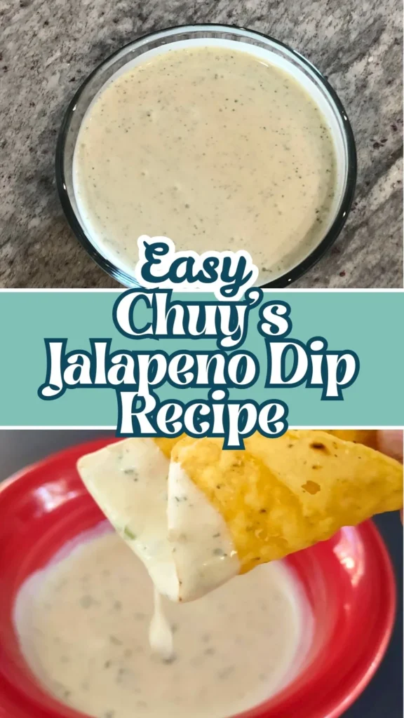 Homemade Chuy's Jalapeno Dip