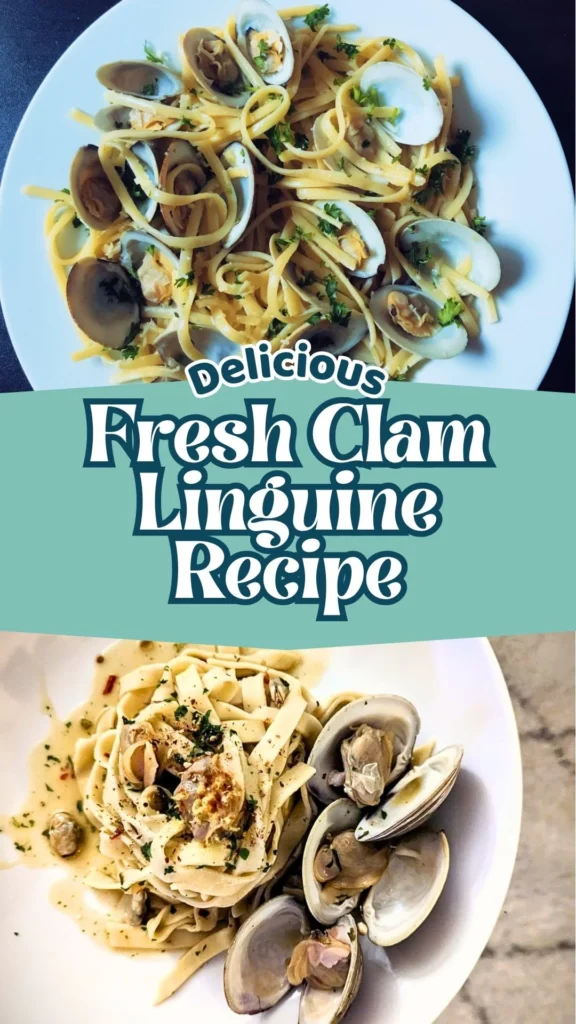 Homemade Fresh Clam Linguine