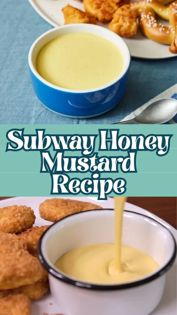 Homemade Subway Honey Mustard