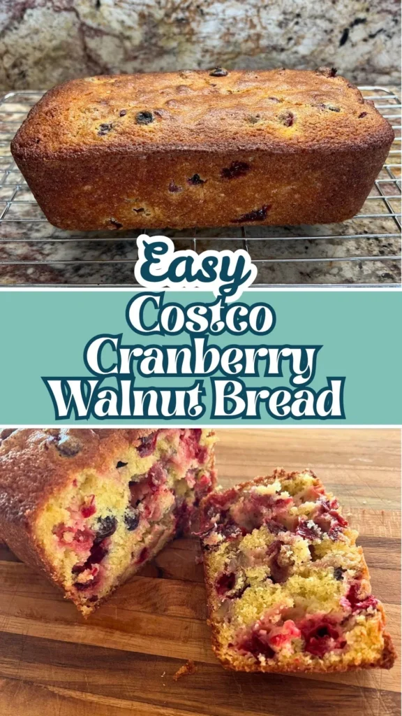How to make Costco Cranberry Walnut Bread