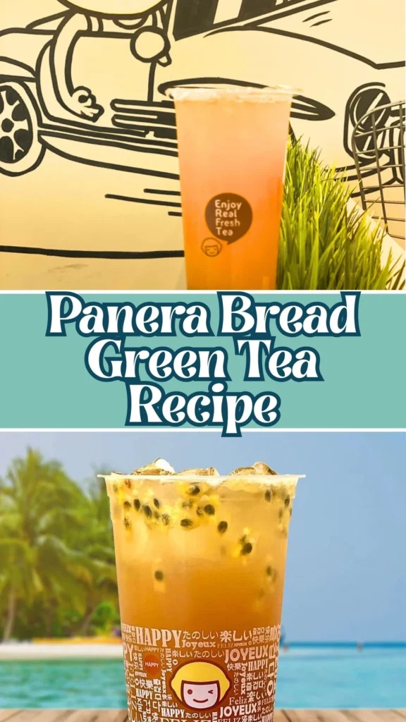 How to make Panera Bread Green Tea