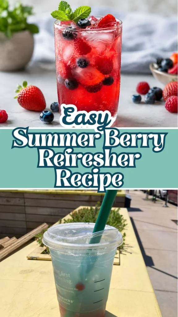 How to make Summer Berry Refresher