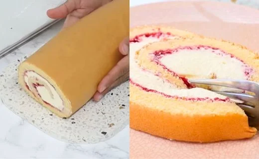 Whip Cream, Fill & Final Roll