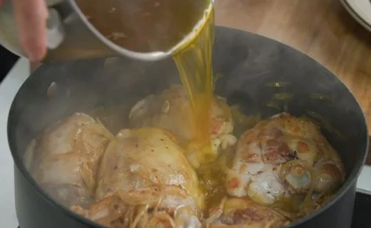 Add Preserved Lemon & Return the Chicken