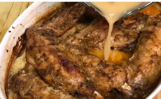 Add the Gravy & Finish Baking