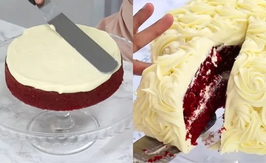 Assemble the Cake & Decorate and Serve