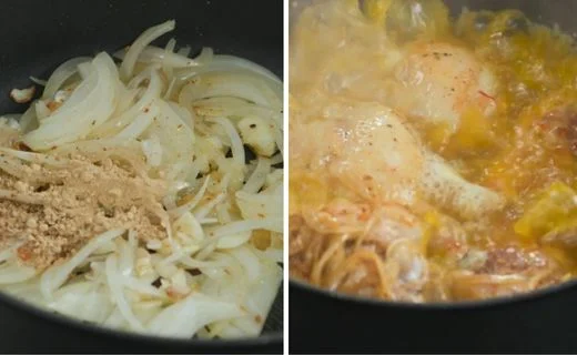 Cook the Aromatics & Toast the Spices