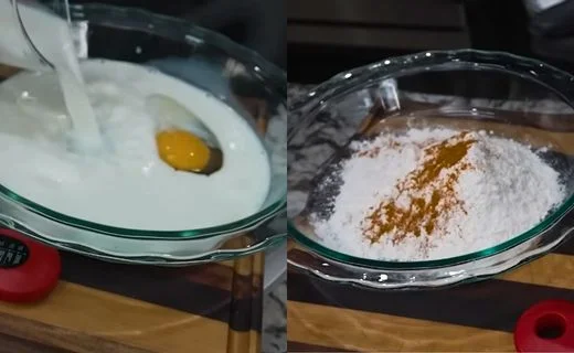 Create the Wet Station & Prepare the Seasoned Flour