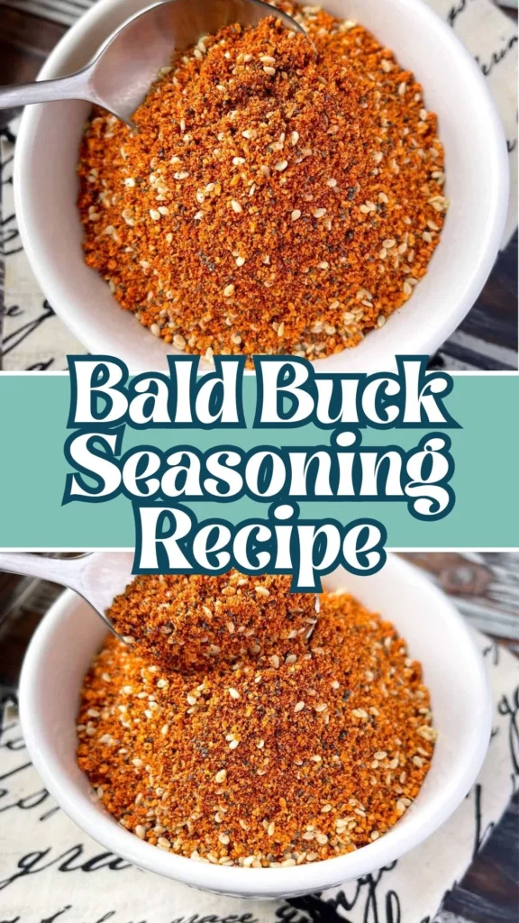 How to make Bald Buck Seasoning