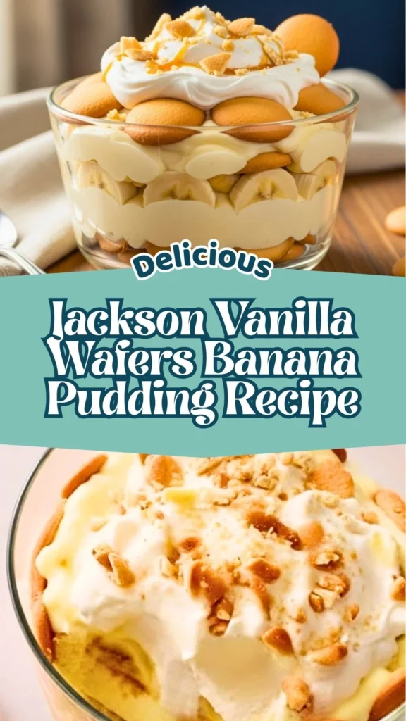 How to make Jackson Vanilla Wafers Banana Pudding