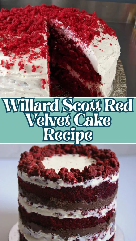 How to make Willard Scott Red Velvet Cake