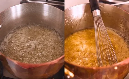 Prepare the Banana Caramel