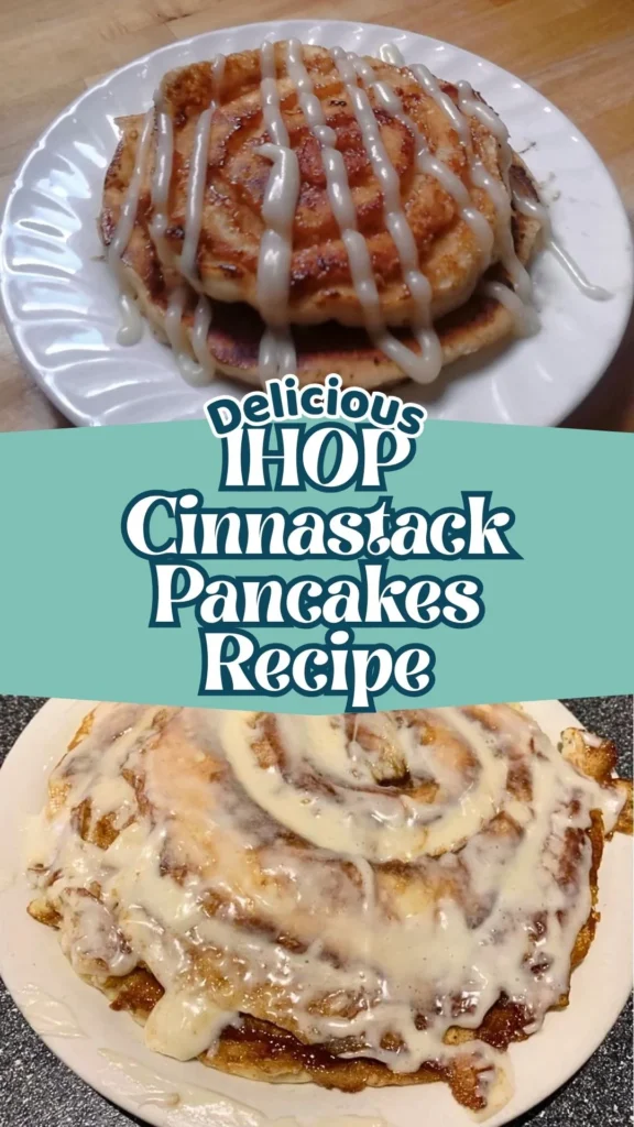 Homemade IHOP Cinnastack Pancakes