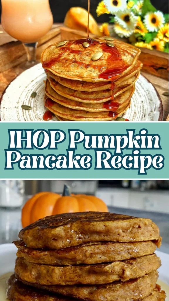 Homemade IHOP Pumpkin Pancake