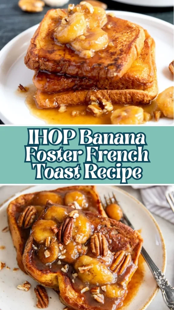 How to make IHOP Banana Foster French Toast